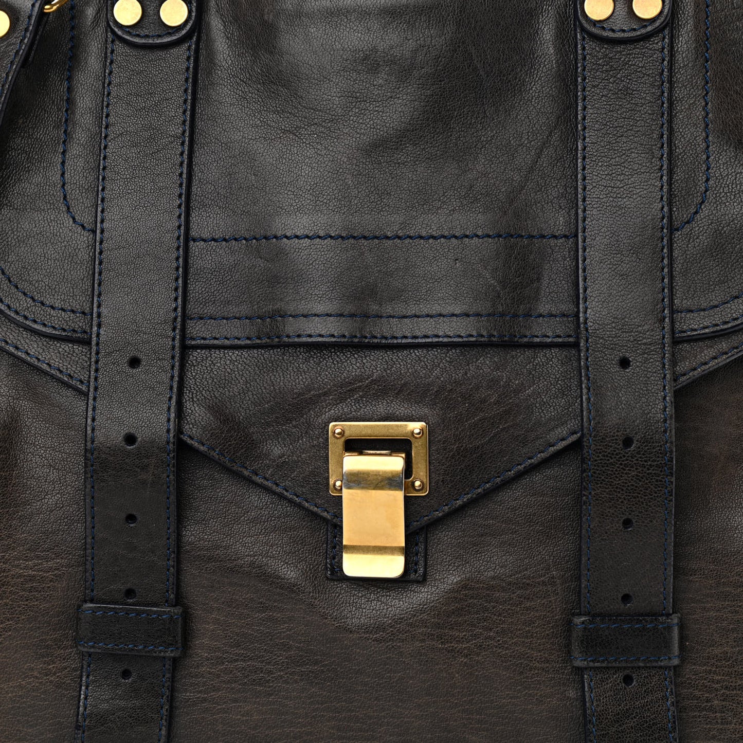 Lambskin PS1 Tote Indigo