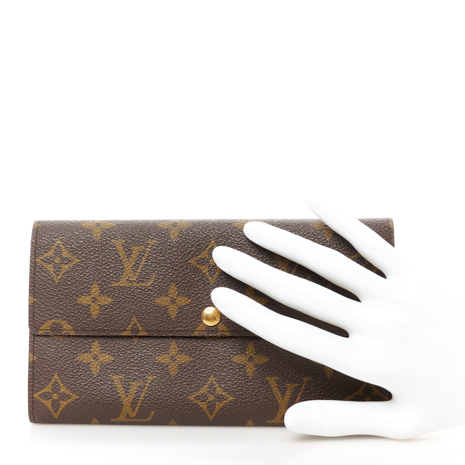 Louis Vuitton Monogram Sarah Wallet 2 of 8