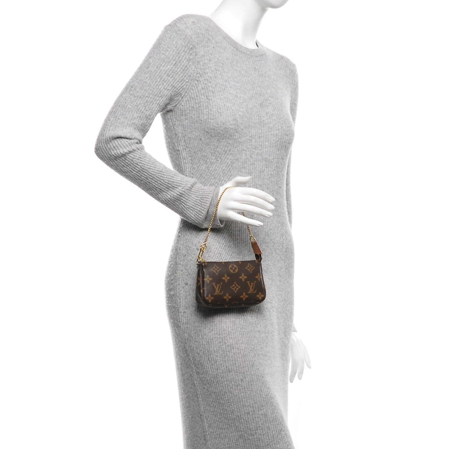 Louis Vuitton Monogram Mini Pochette Accessories 2 of 6