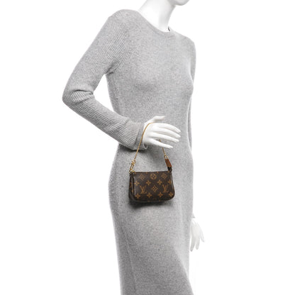 Louis Vuitton Monogram Mini Pochette Accessories 2 of 6