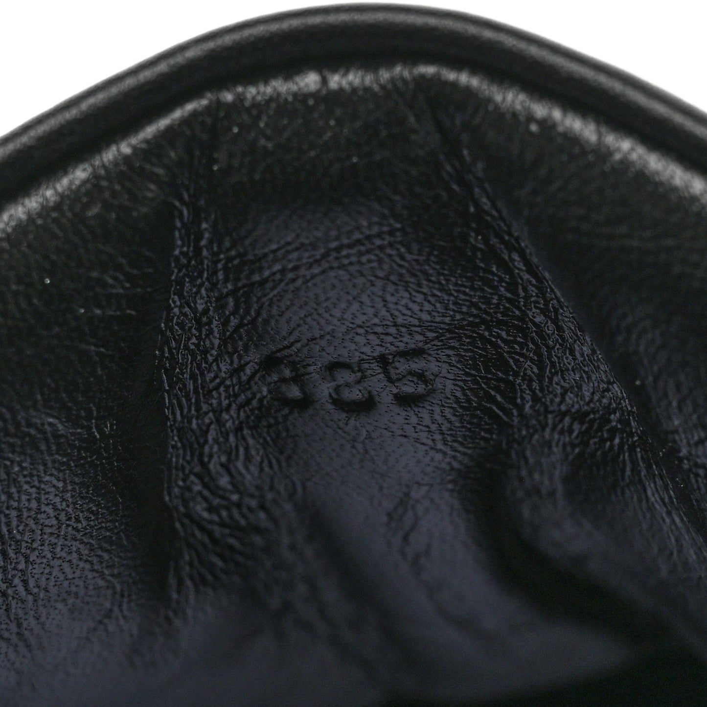 Calfskin Womens Dare Sneakers 38.5 Black White