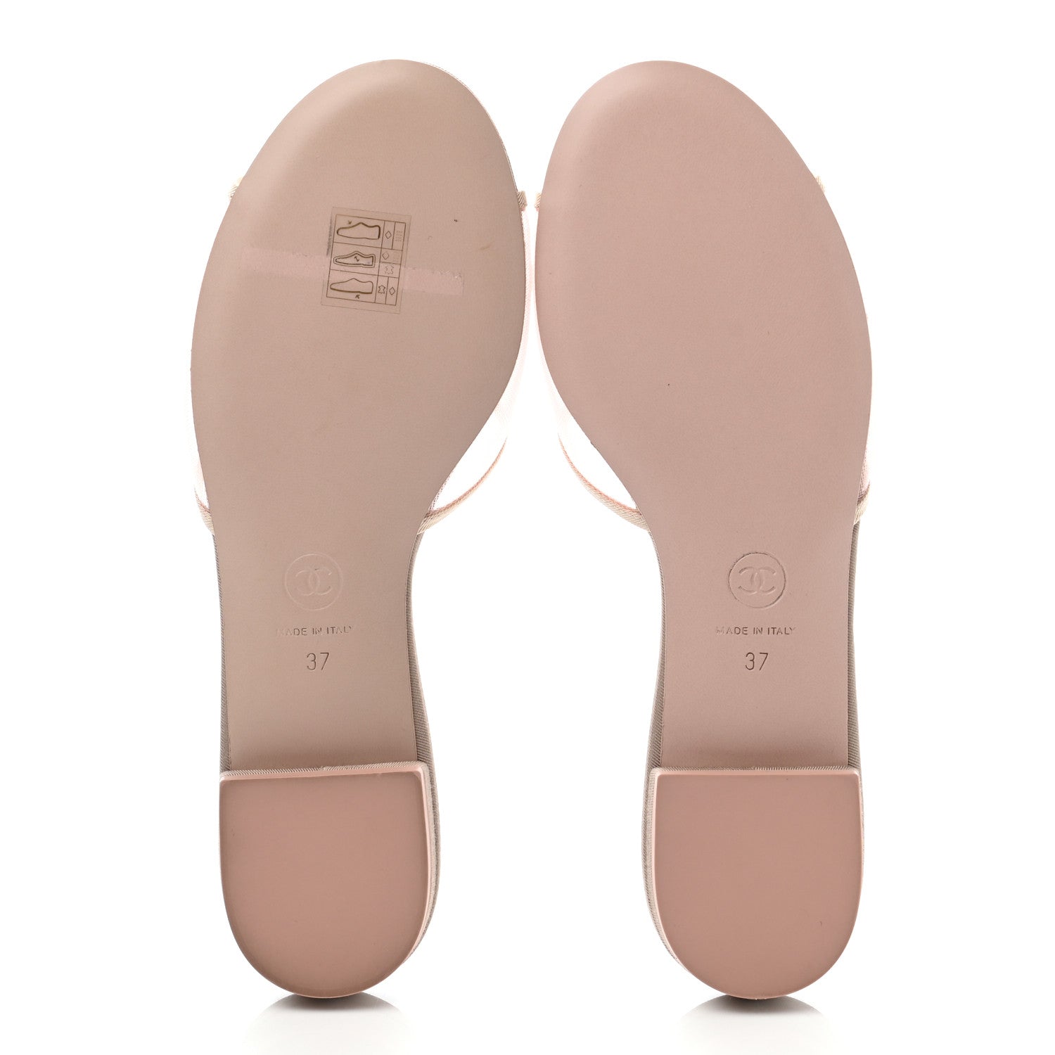 Chanel Mesh Grosgrain Camellia Sandal Mule 37 Pink 3 of 8