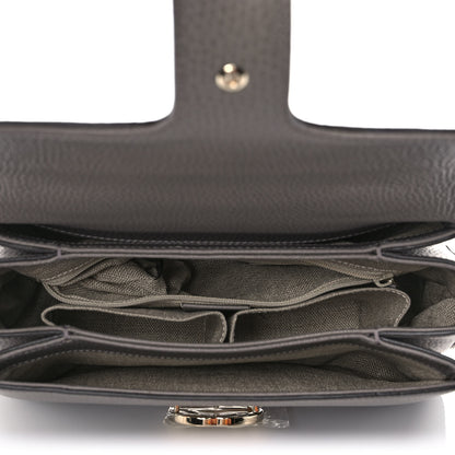 Gucci Dollar Calfskin Interlocking G Top Handle Shoulder Bag Loess 5 of 12