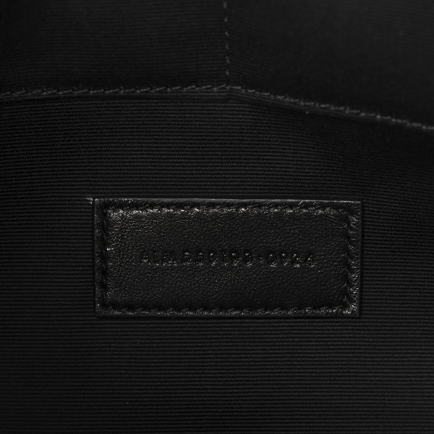 Calfskin Matelasse Monogram Cassandre Tablet Pouch Black