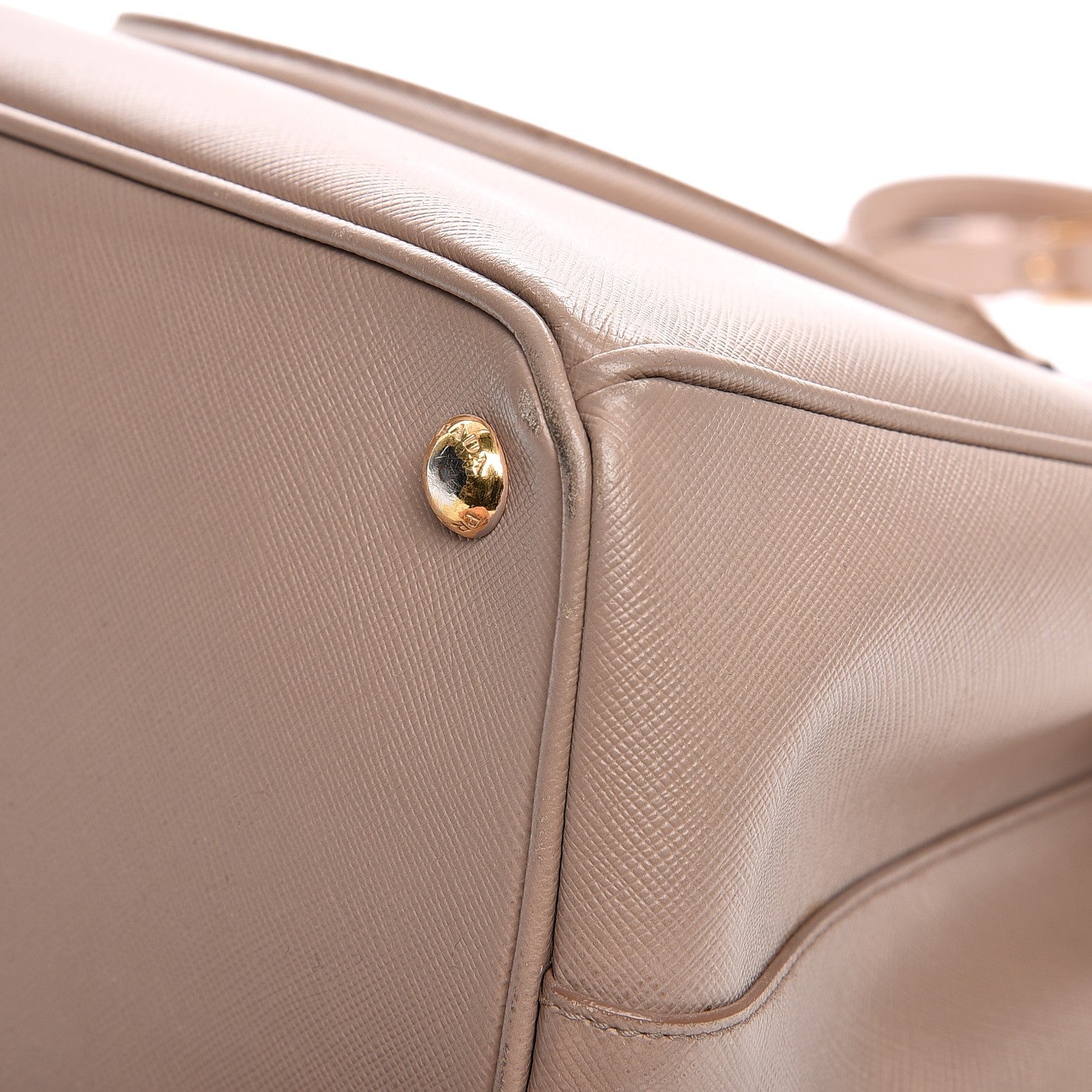 Prada Saffiano Large Galleria Double Zip Tote Cammeo 15 of 17