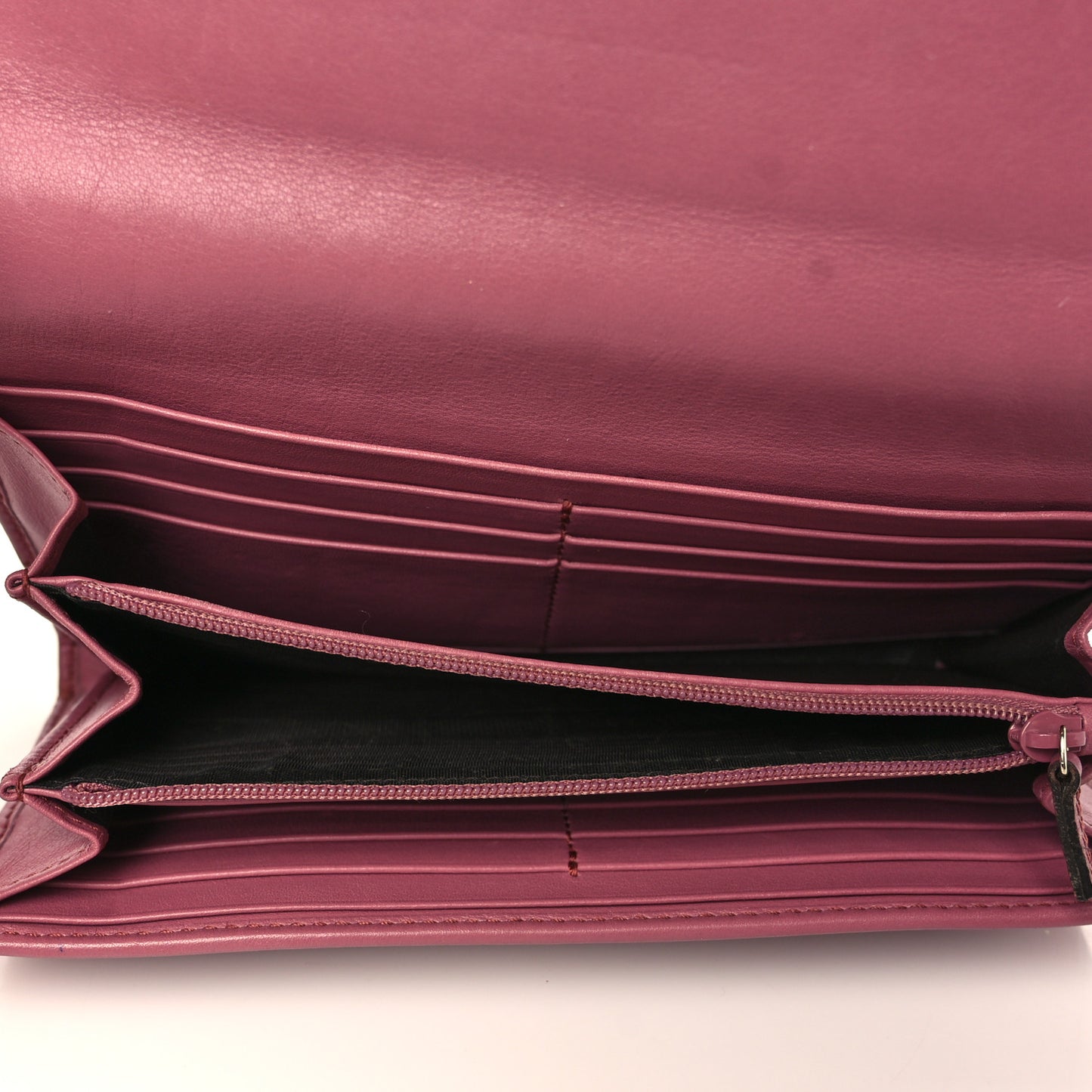 Microguccissima Sukey Continental Wallet Vintage Rose