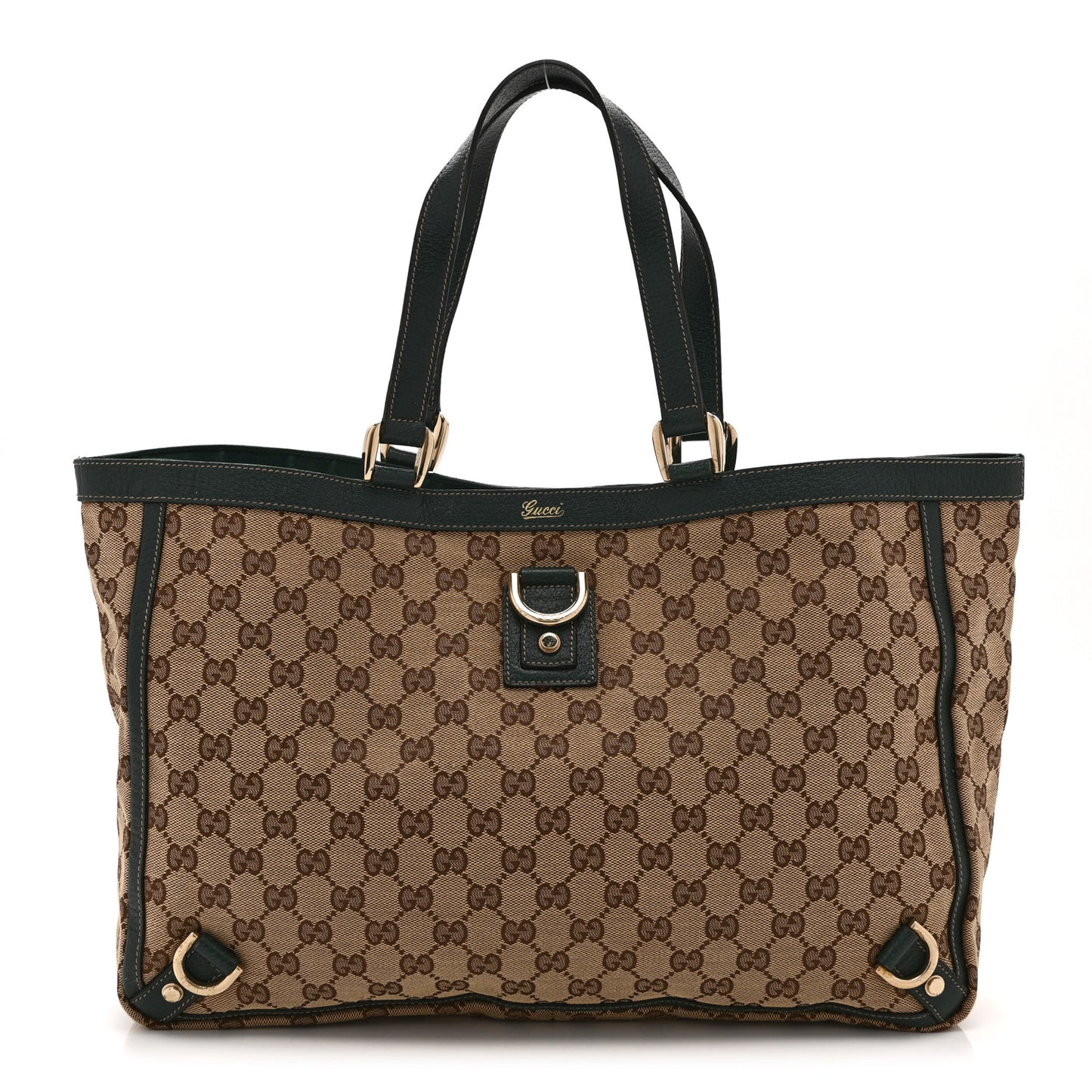 Monogram Large Abbey Tote Green