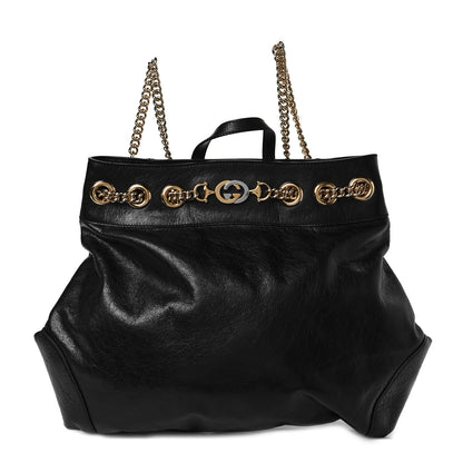 Gucci Calfskin Zumi Backpack Black 1 of 7