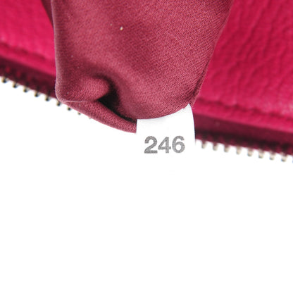 Miu Miu Goatskin Madras Tote Peonia Ametista 8 of 8