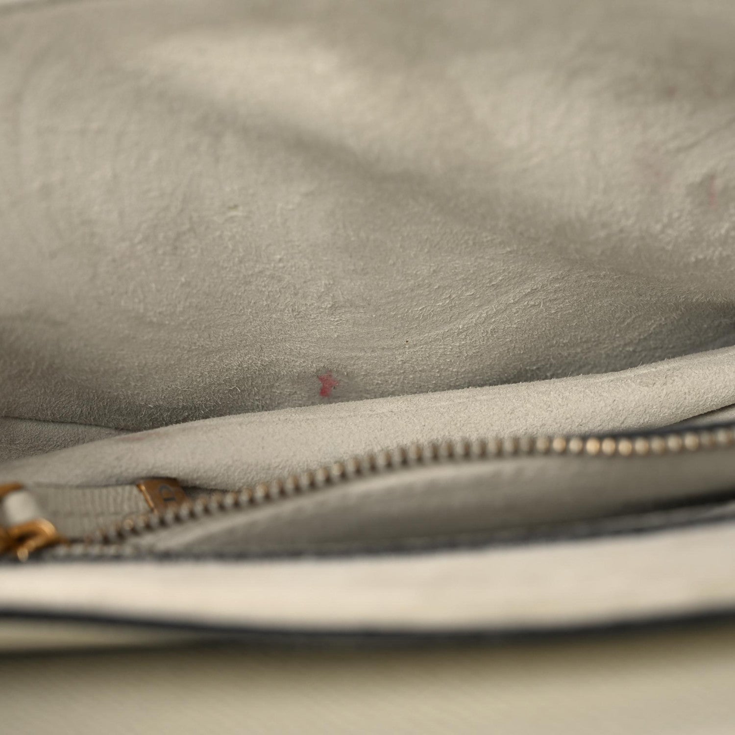 Christian Dior Grained Calfskin Saddle Bag With Strap Latte 18 of 18