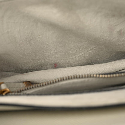 Christian Dior Grained Calfskin Saddle Bag With Strap Latte 18 of 18