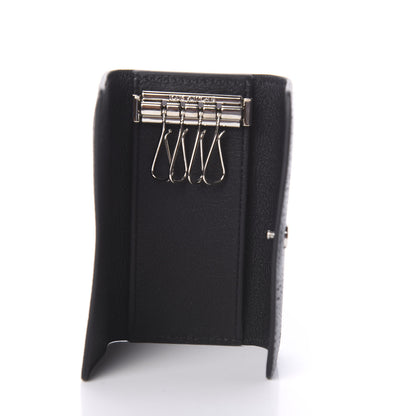 Louis Vuitton Mahina Multicles 4 Key Holder Black 5 of 6