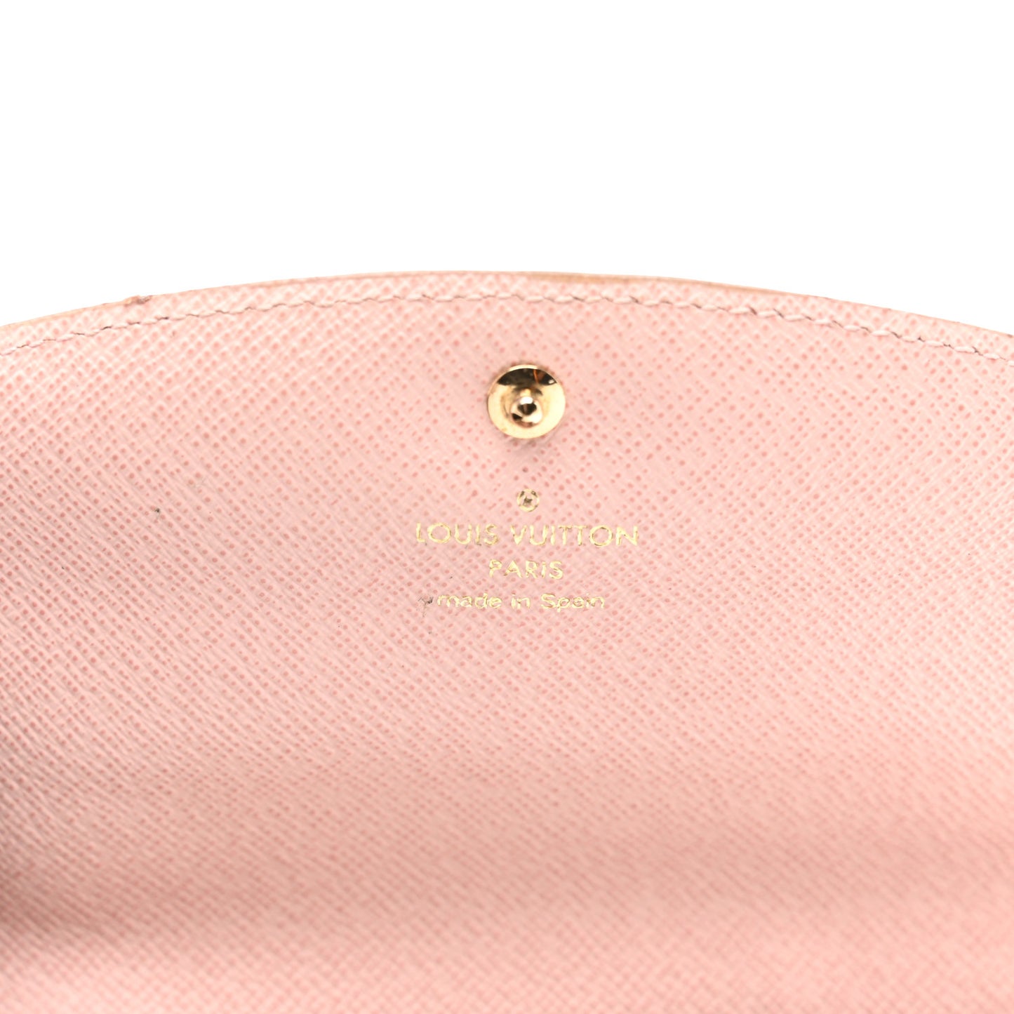 Damier Ebene Caissa Wallet Rose Ballerine