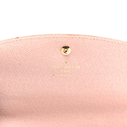 Louis Vuitton Damier Ebene Caissa Wallet Rose Ballerine 6 of 8