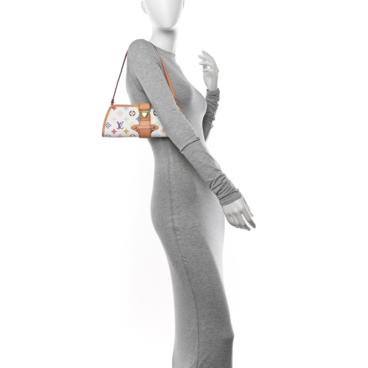 Monogram Multicolor Shirley White