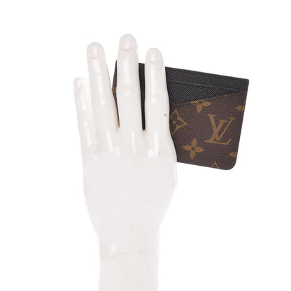 Louis Vuitton Monogram Macassar Neo Porte-Cartes Card Holder 2 of 8