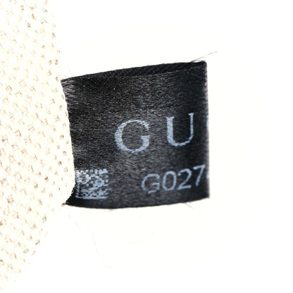 Gucci Velvet GG Monogram Textured Calfskin Web Medium Duffle Bag Blue Beige Black 8 of 13