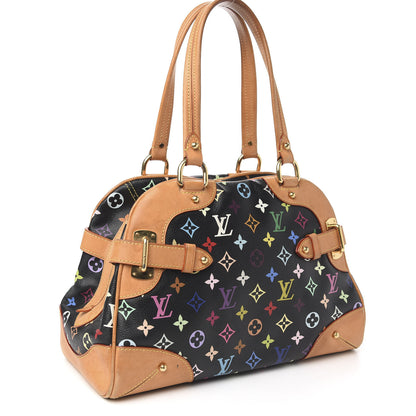 Louis Vuitton Monogram Multicolor Claudia Black 2 of 13