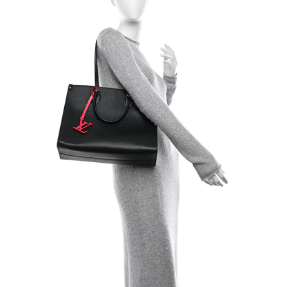 Louis Vuitton Epi Onthego MM Black 2 of 10