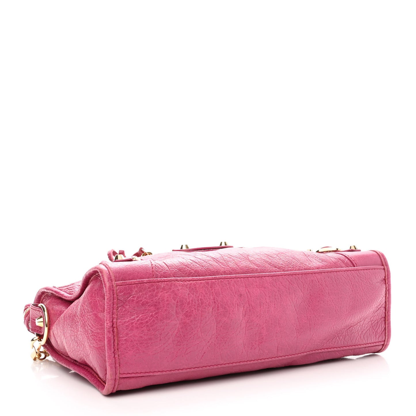 Agneau Classic Gold Hardware S City Rose Dahlia