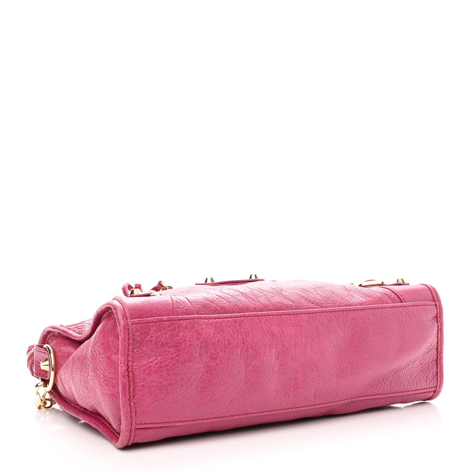 Balenciaga Agneau Classic Gold Hardware S City Rose Dahlia 4 of 12