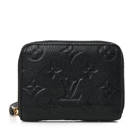 Louis Vuitton Empreinte Zippy Coin Purse Black 1 of 6