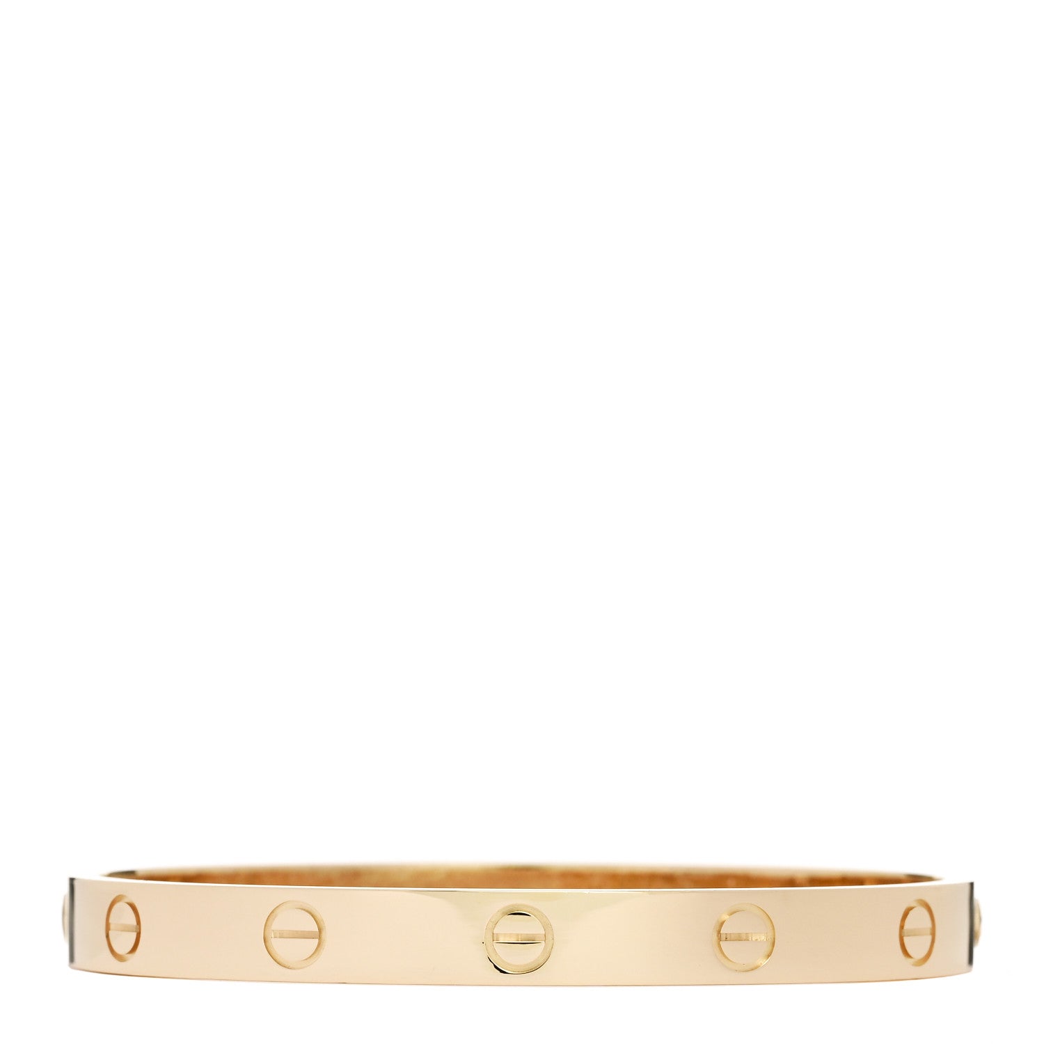Cartier 18K Yellow Gold LOVE Bracelet 17 2 of 9