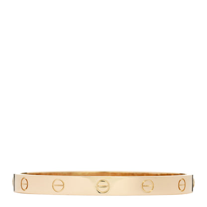 Cartier 18K Yellow Gold LOVE Bracelet 17 2 of 9