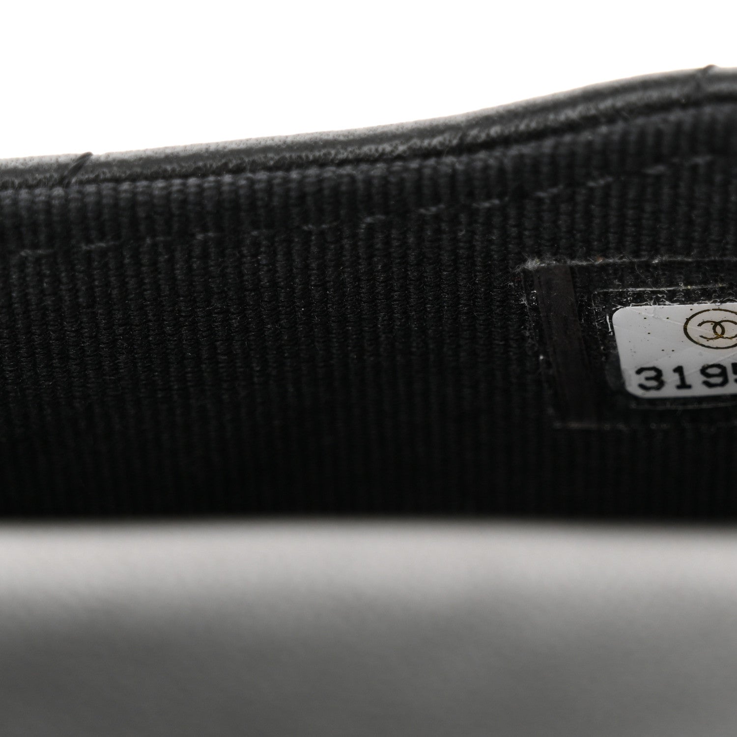 Chanel Lambskin Quilted Pearl Chain Belt Bag Black 8 of 12