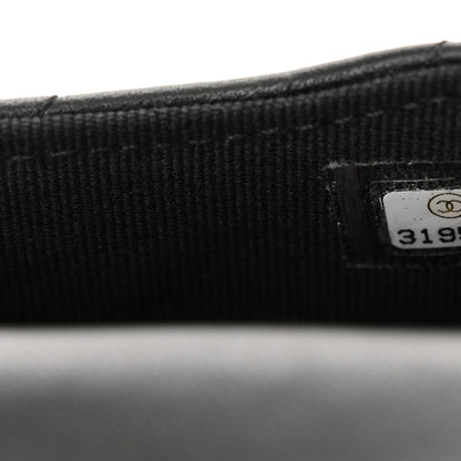 Chanel Lambskin Quilted Pearl Chain Belt Bag Black 8 of 12