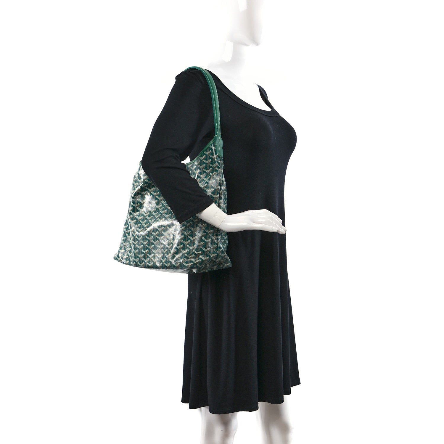Goyard Goyardine Boheme Hobo Green 2 of 10