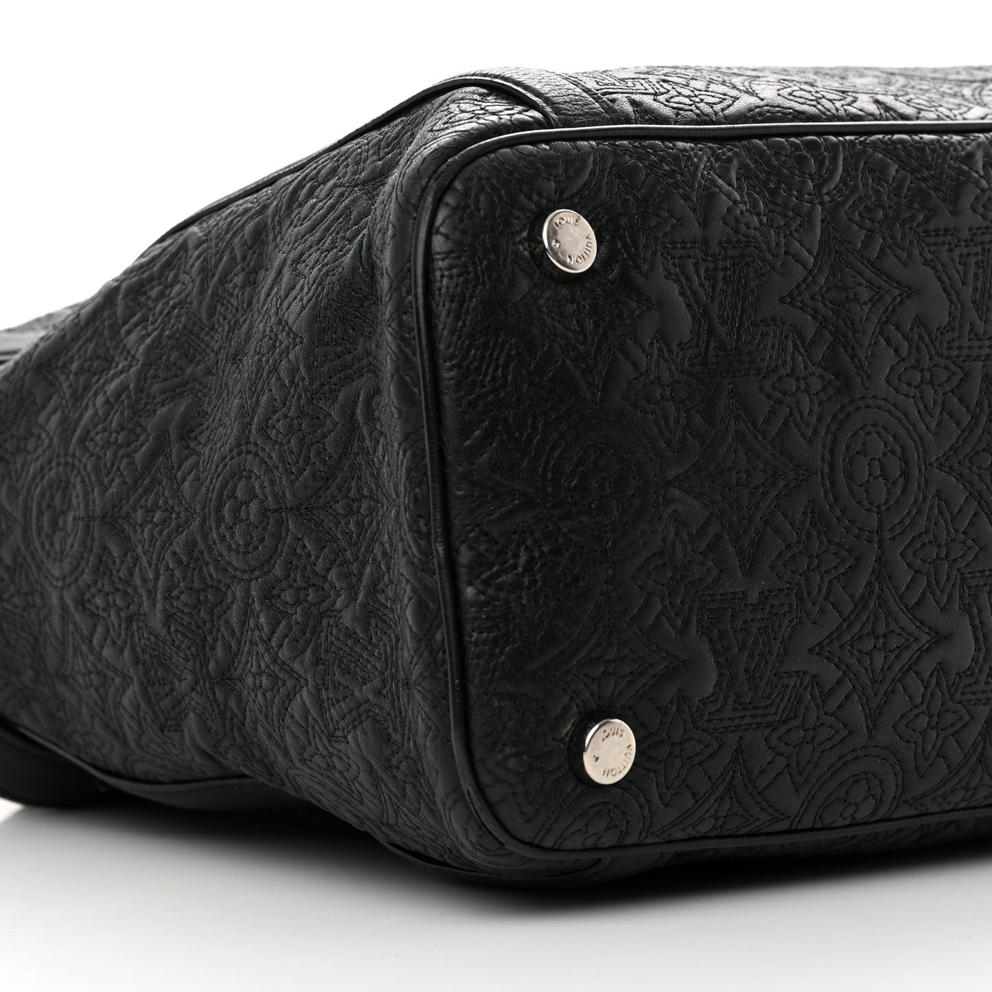 Monogram Lambskin Antheia IXIA MM Black