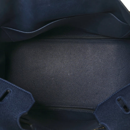Hermes Togo Birkin 35 Bleu Nuit 5 of 12