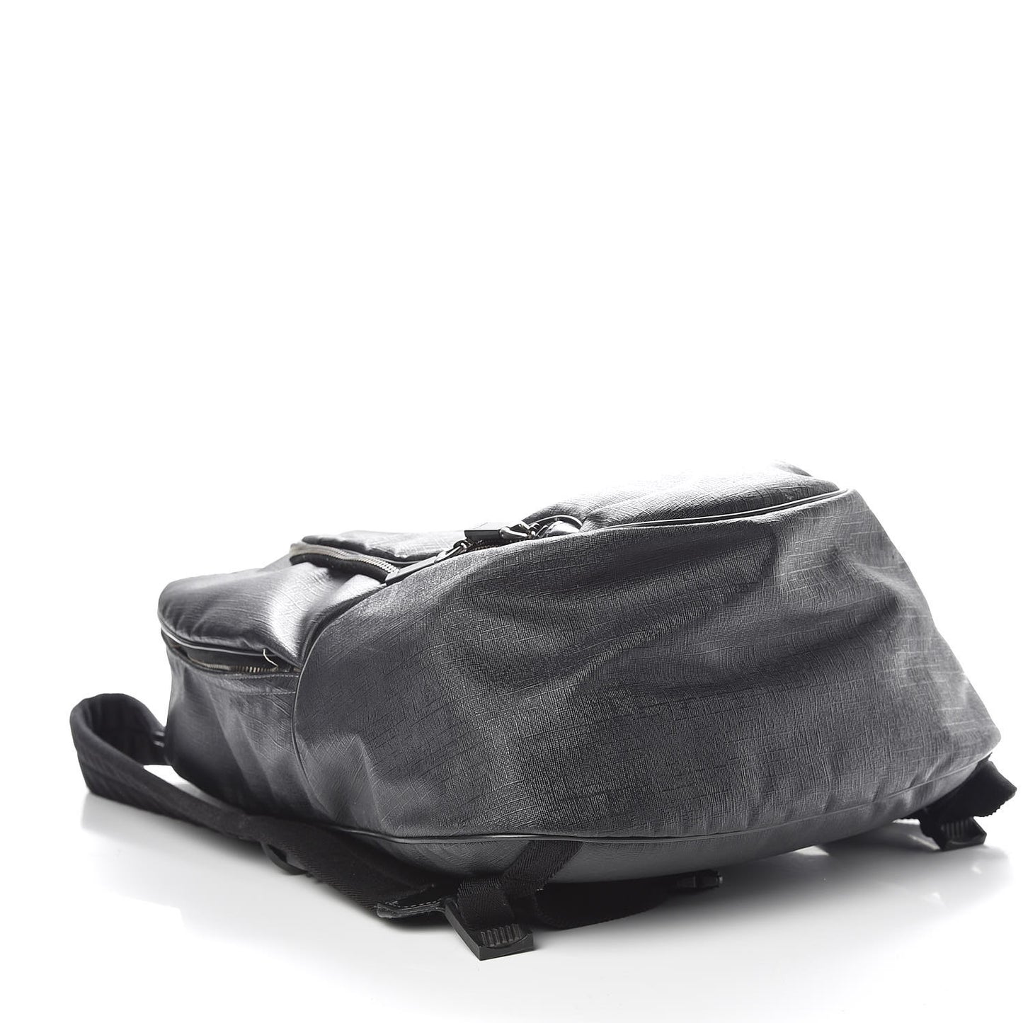 Coated Canvas Interlocking G Travel Backpack Black