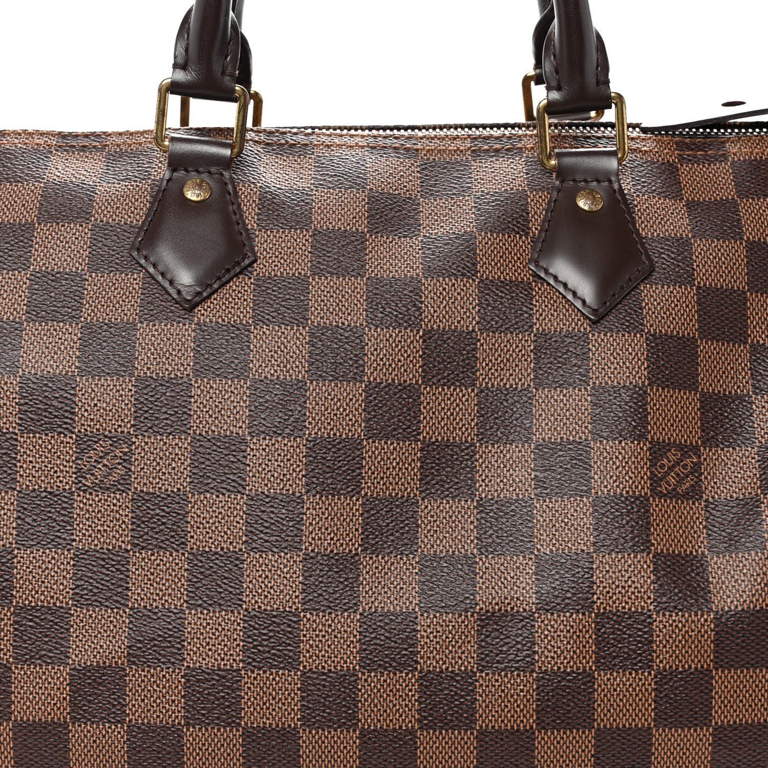 Louis Vuitton Damier Ebene Speedy 35 8 of 10
