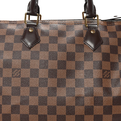 Louis Vuitton Damier Ebene Speedy 35 8 of 10