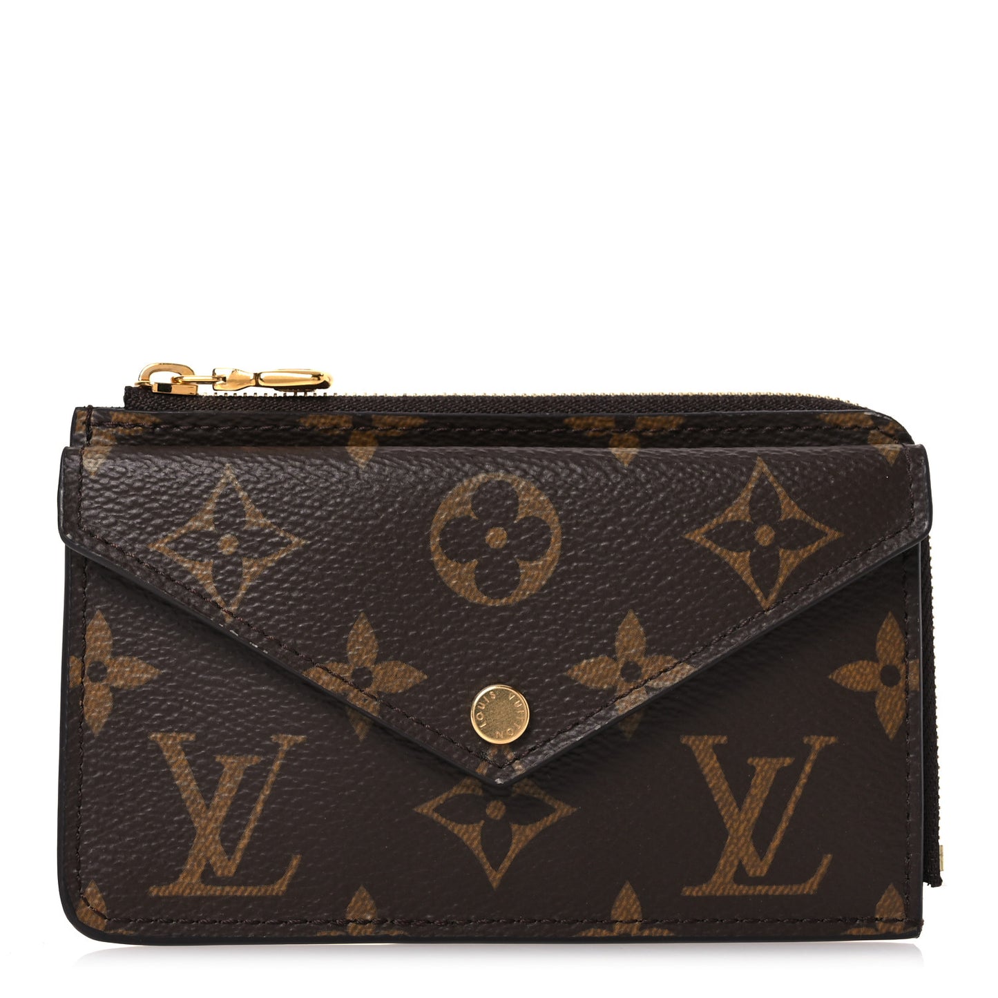 Monogram Recto Verso Card Holder Black