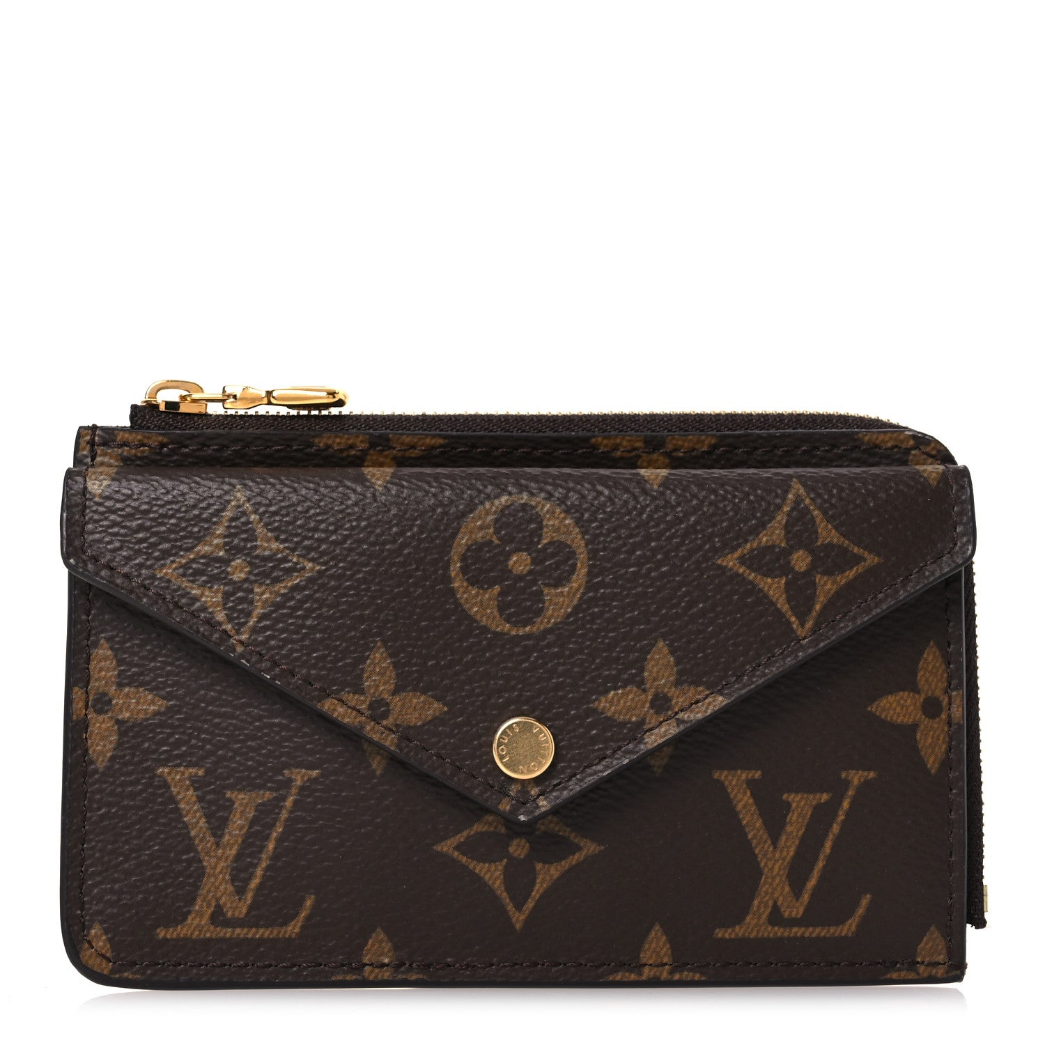 Louis Vuitton Monogram Recto Verso Card Holder Black 1 of 9