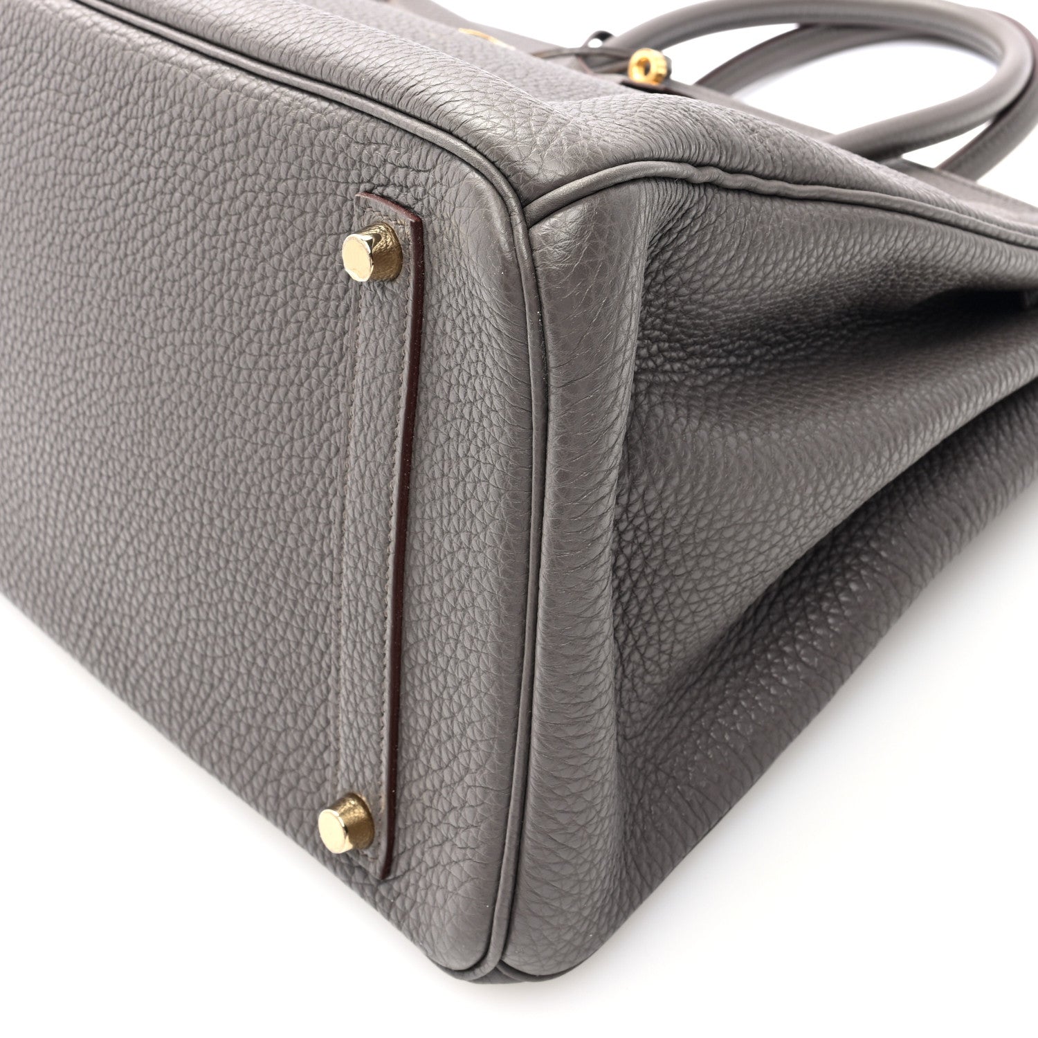 Hermes Togo BIRKIN 35 Etain 10 of 10