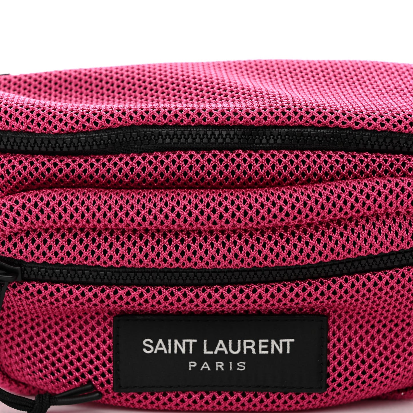 Nylon Mesh SLP Belt Bag Fuchsia