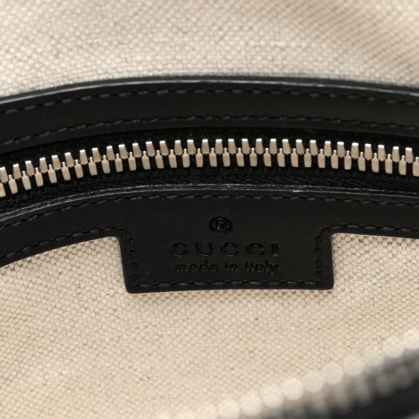 Calfskin GG Tennis Embossed Small Flat Messenger Bag Black