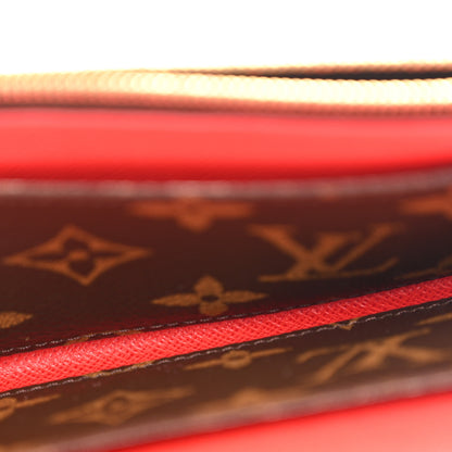 Louis Vuitton Monogram Bloom Flower Emilie Wallet Coquelicot 5 of 12