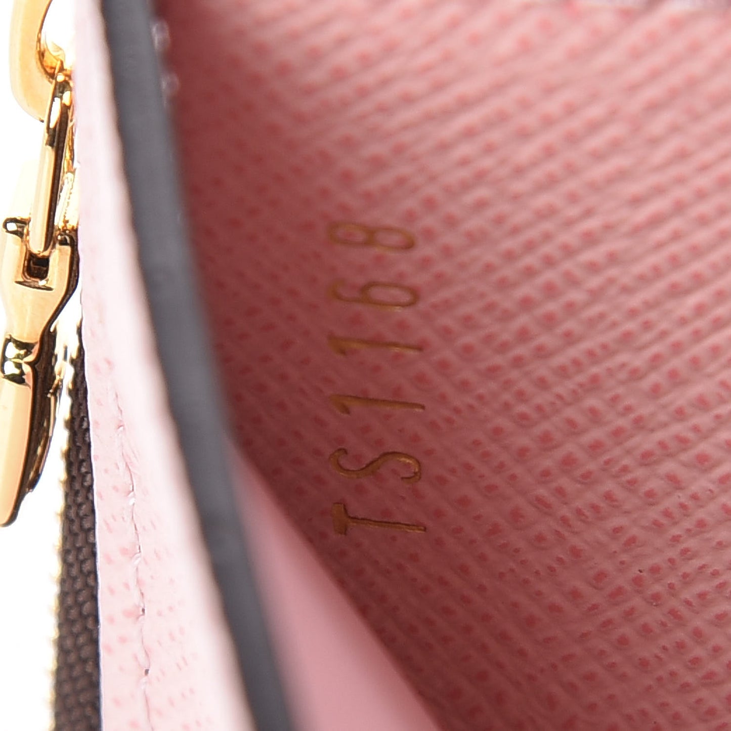 Monogram Zoe Wallet Rose Ballerine