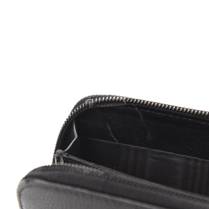 Chanel Caviar Large Timeless CC Zip Around Wallet Black 6 of 9