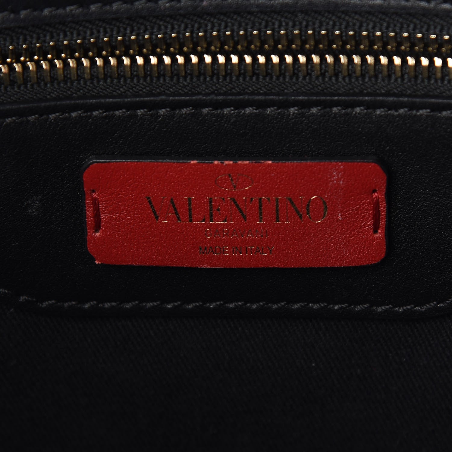 Valentino Garavani Vitello Lovestud Tote Black 6 of 9