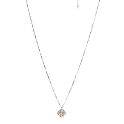 Van Cleef & Arpels 18K Rose Gold Sweet Alhambra Pendant Necklace 1 of 7