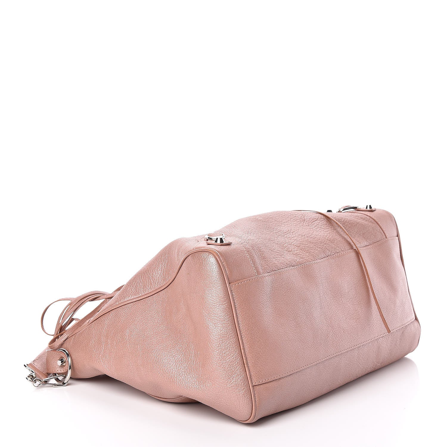 Balenciaga Pearlescent Goatskin Classic Palladium Hardware Velo Rose Rose Light 4 of 10
