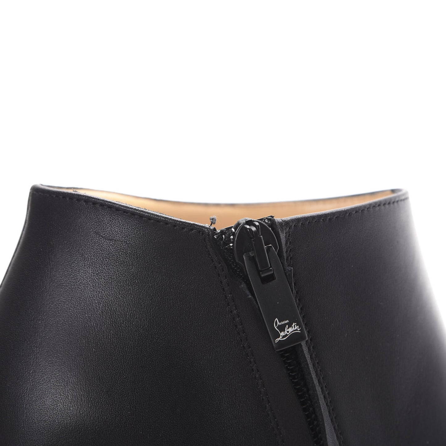 Calfskin Belle 85 Ankle Boots 35 Black