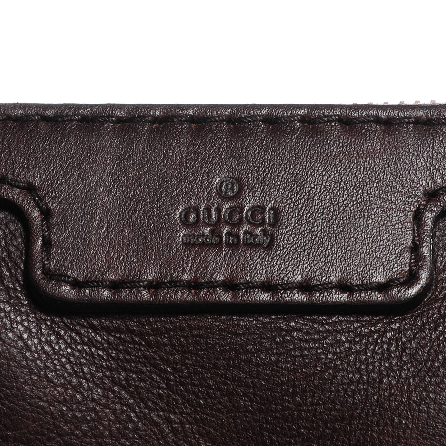 Gucci Calfskin Microguccissima Trim Medium Boston Brown 5 of 8