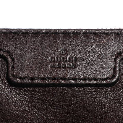 Gucci Calfskin Microguccissima Trim Medium Boston Brown 5 of 8